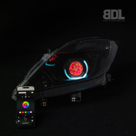 Mazda BT50 Custom Headlights - Bushdoof Lighting
