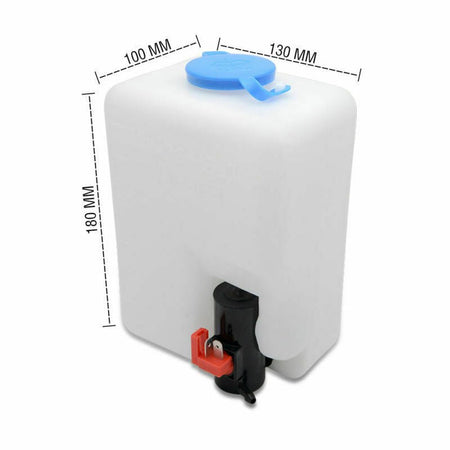 Meredith Metalworks - Universal Windscreen Washer Bottle Kit - 4X4OC™ | 4x4 Offroad Centre