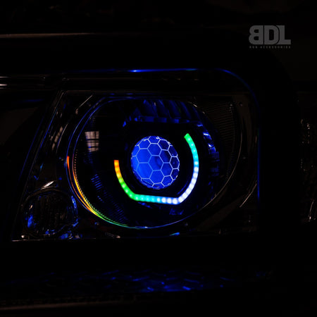 Mitsubishi MQ Triton Custom Headlights - Bushdoof Lighting