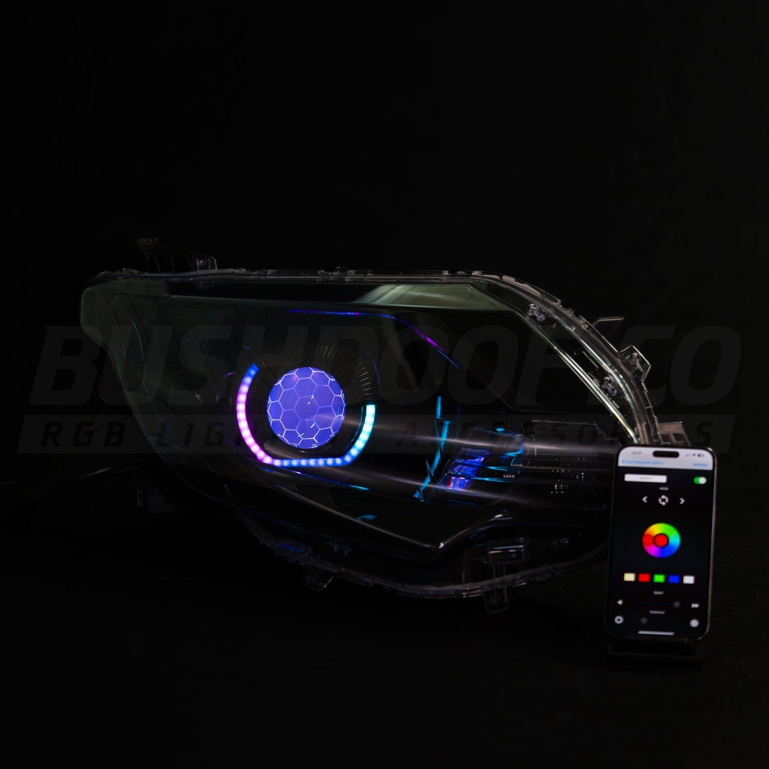 Mitsubishi MQ Triton Custom Headlights - Bushdoof Lighting