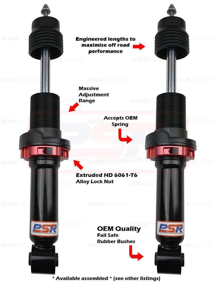 Front Absorber Set Mitsubishi Triton ML-MR PSR TTG Front 2-3