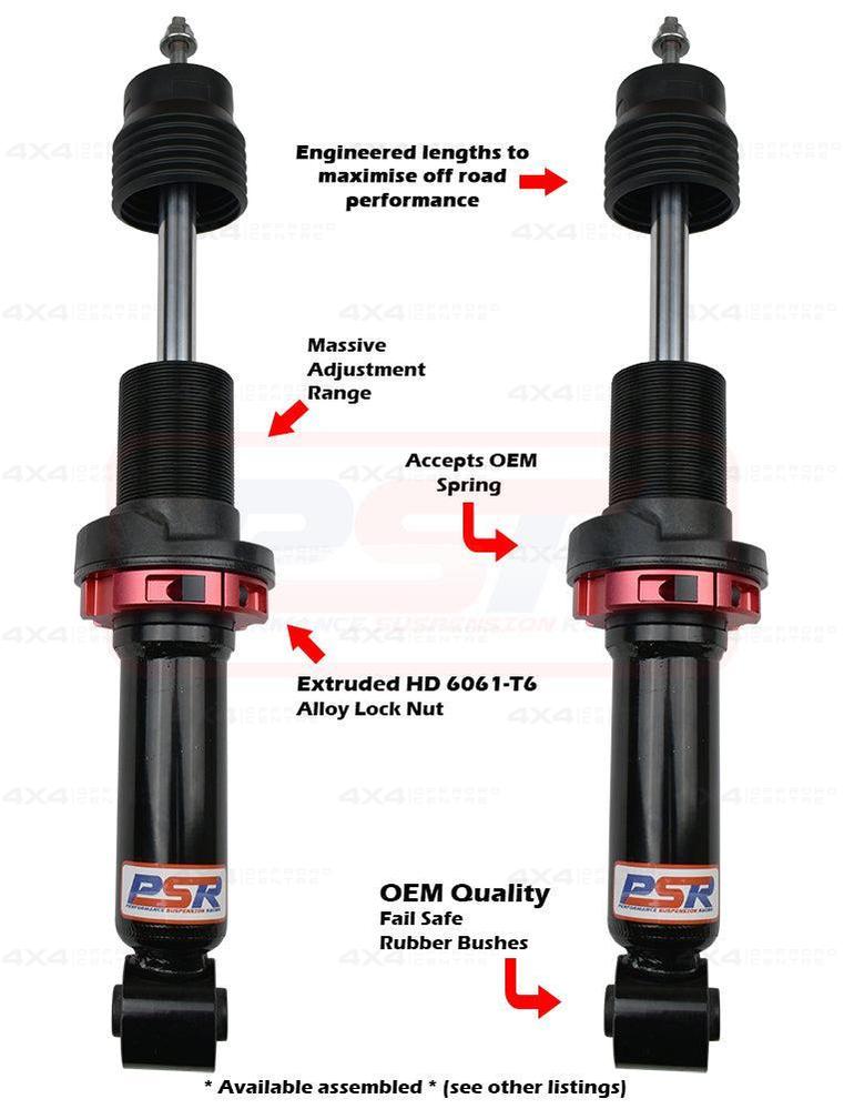 Mitsubishi Triton ML-MR PSR TTG Front 2-3" Adjustable Shock Absorber - PAIR-4x4 Offroad Centre