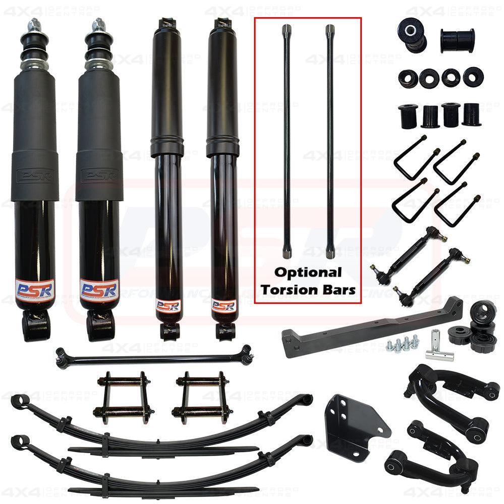 Nissan Navara D22 PSR TTG 3" Lift Kit (2" Rear) DELUXE-4x4 Offroad Centre