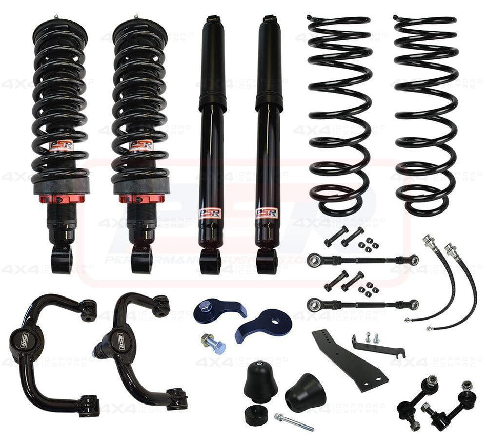 Nissan Navara NP300 Coil Rear PSR TTG 2" Lift Kit LONG TRAVEL (1" Rear)-4x4 Offroad Centre