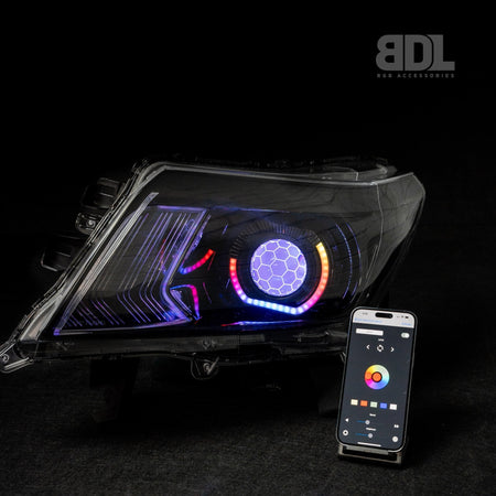Nissan Navara NP300 Custom Headlights - Bushdoof Lighting