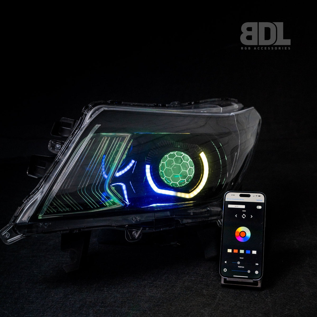 Nissan Navara NP300 Custom Headlights - Bushdoof Lighting