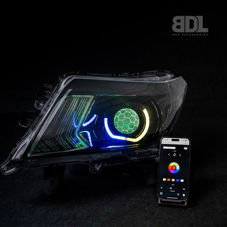Nissan Navara NP300 Custom Headlights - Bushdoof Lighting