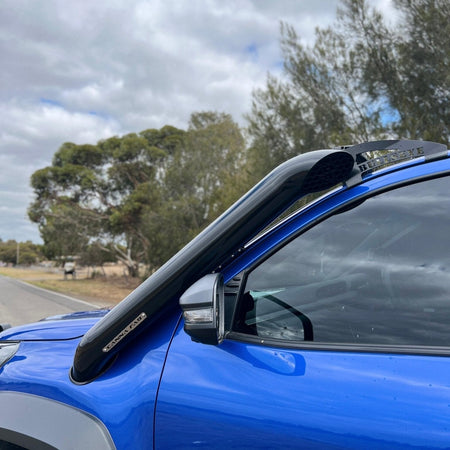 Toyota Hilux N80 4.5" Twin Snorkels by Canna Fabrication