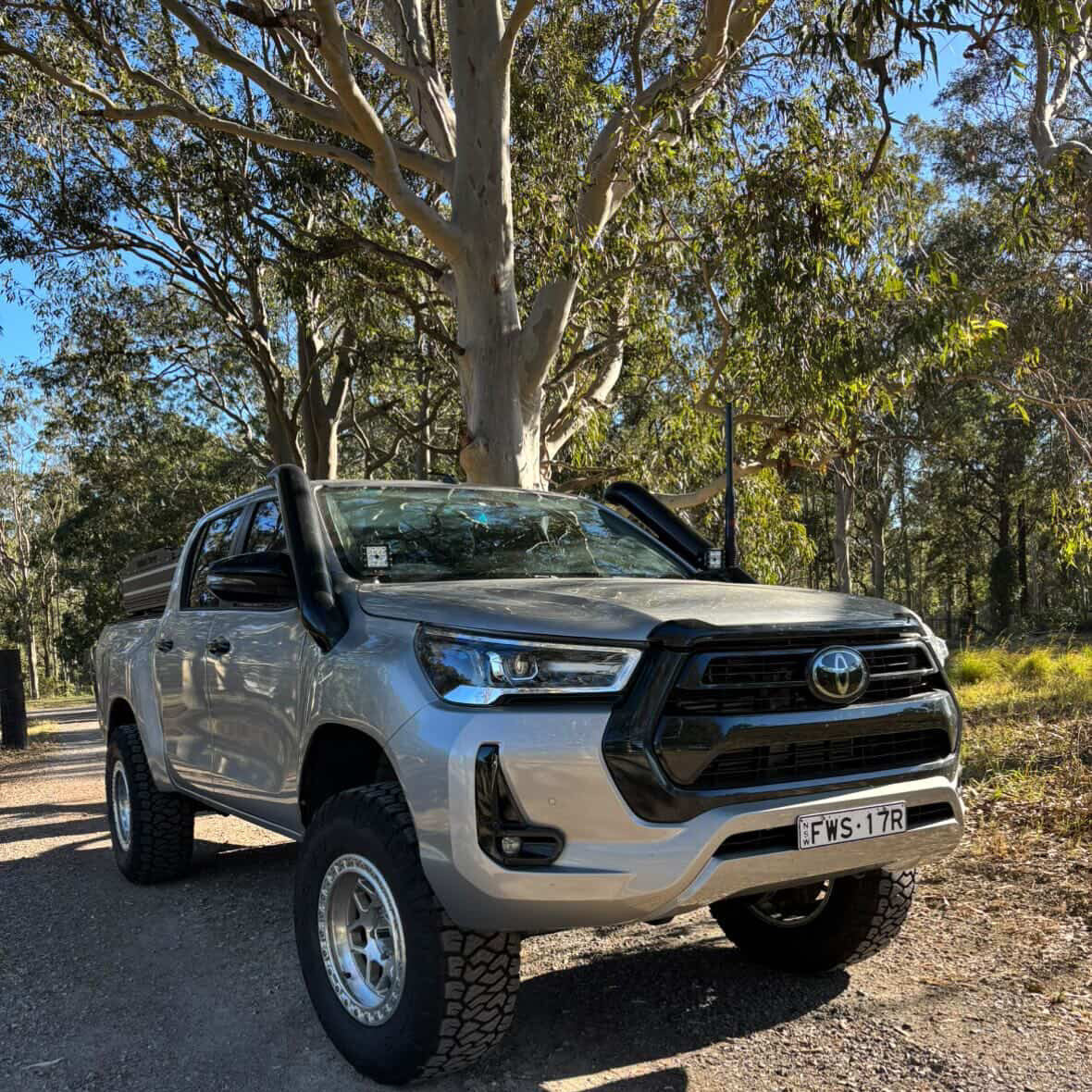 Toyota Hilux N80 4.5" Twin Snorkel's - Canna Fabrication
