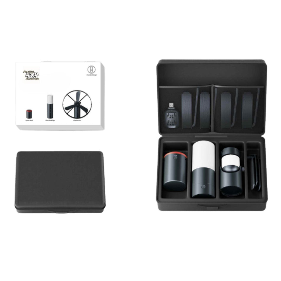 Smart Camp Kit – Fan, Light & Mozzie Repellent Combo
