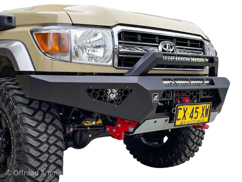 Predator Bull bar, Suitable for Single cab Toyota Land Cruiser 79 Series, 2017-2023