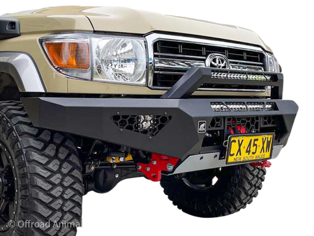 Predator Bull bar, Suitable for Single cab Toyota Land Cruiser 79 Series, 2017-2023