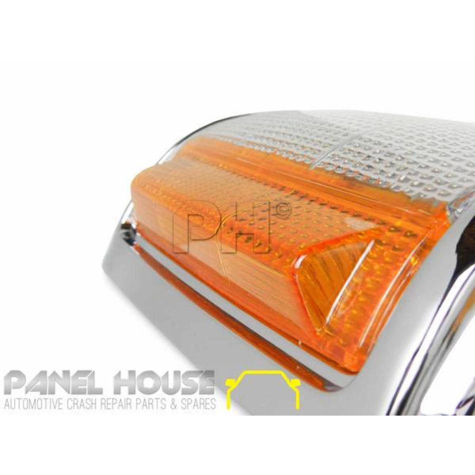 Corner Indicator Park Light fits Mitsubishi Triton 86-96 Ute ME - MJ Left CHROME