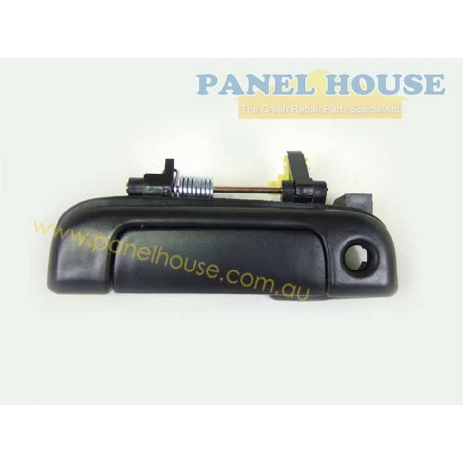 Outer Door Handle LEFT Front Black Fits Toyota Hiace Van 1989 - 2005
