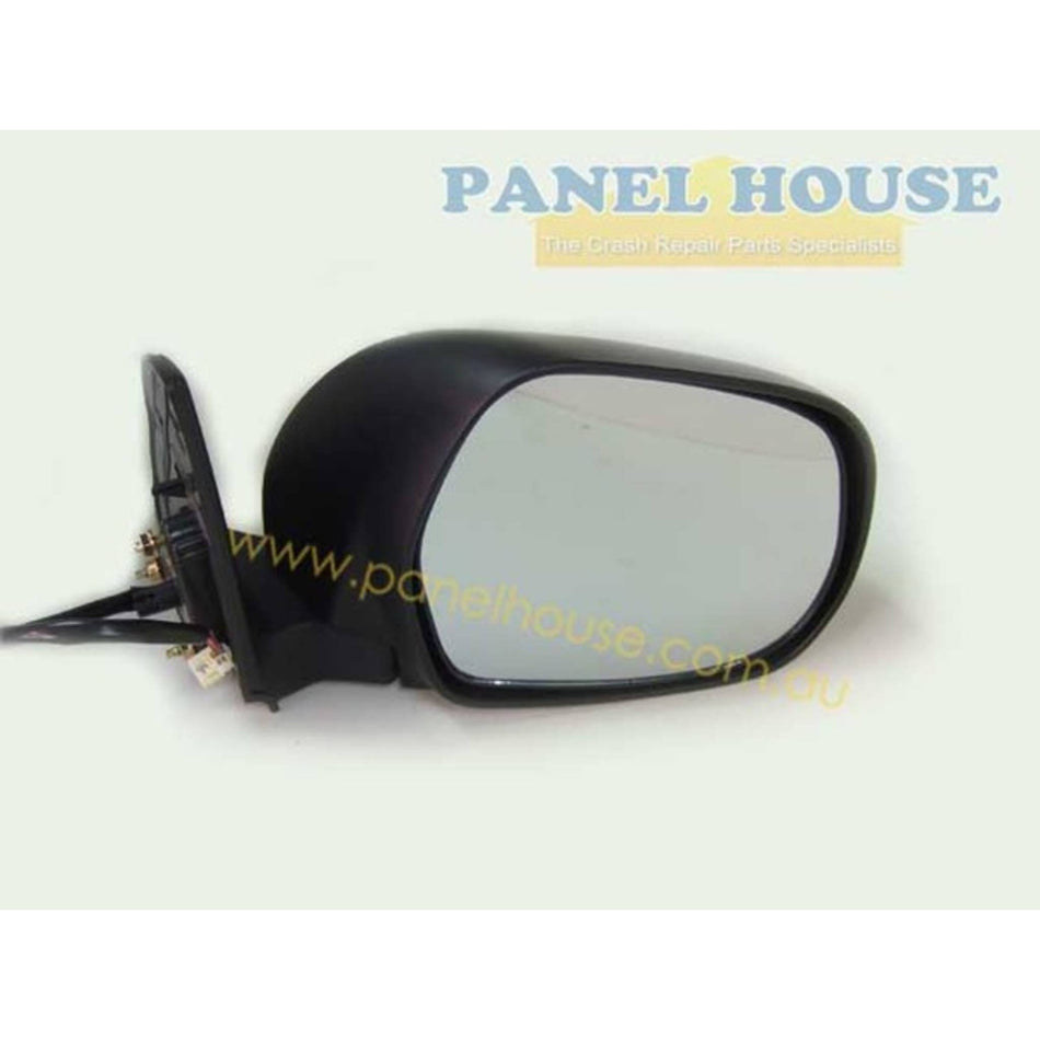 Door Mirror RIGHT Black Electric Fits Toyota Landcruiser Prado 120 Series 2002 - 2009
