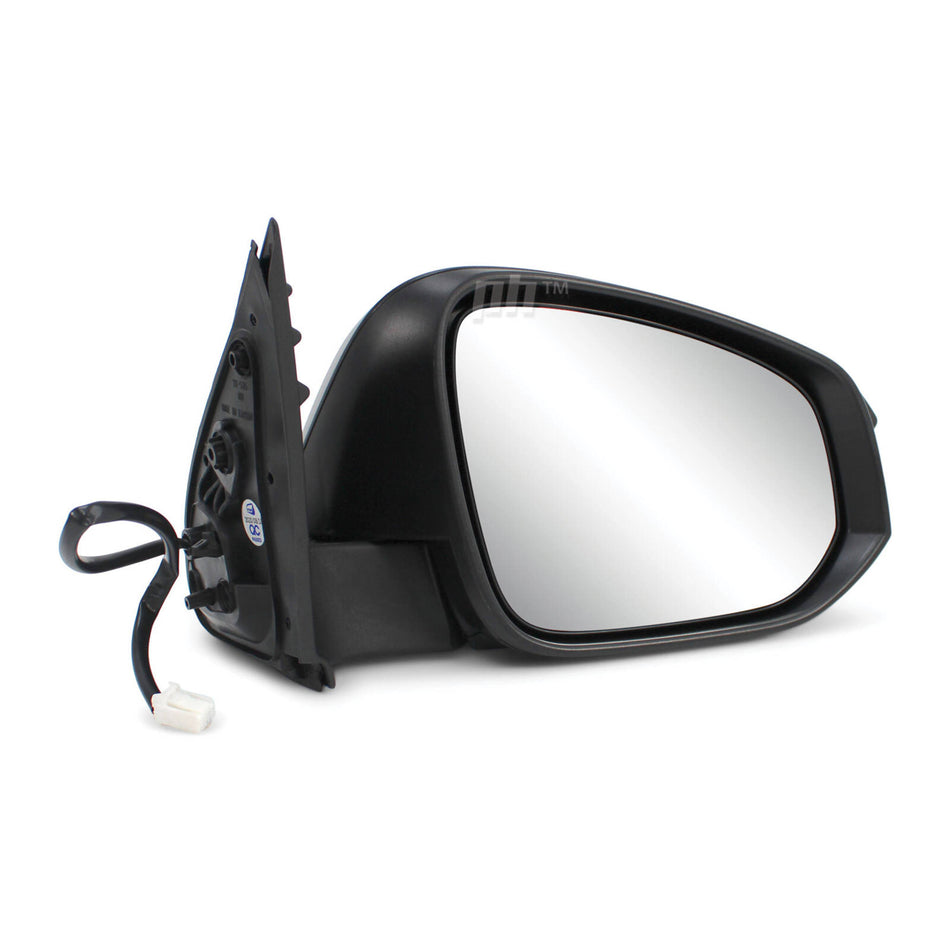 Door Mirrors PAIR Black Electric Fits Toyota Hilux N80 2015 - 2021 Workmate 2WD