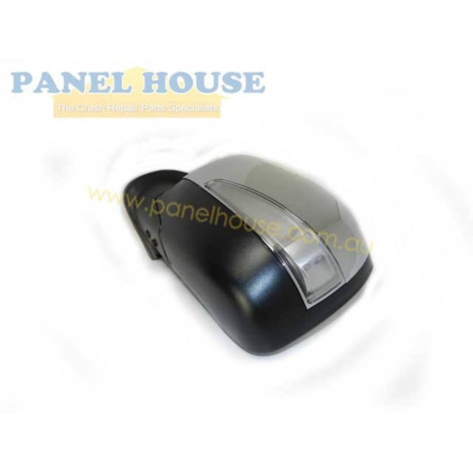 Door Mirror With Blinker LEFT Chrome Electric fits Isuzu D-MAX DMAX 06/2008 - 05/2012