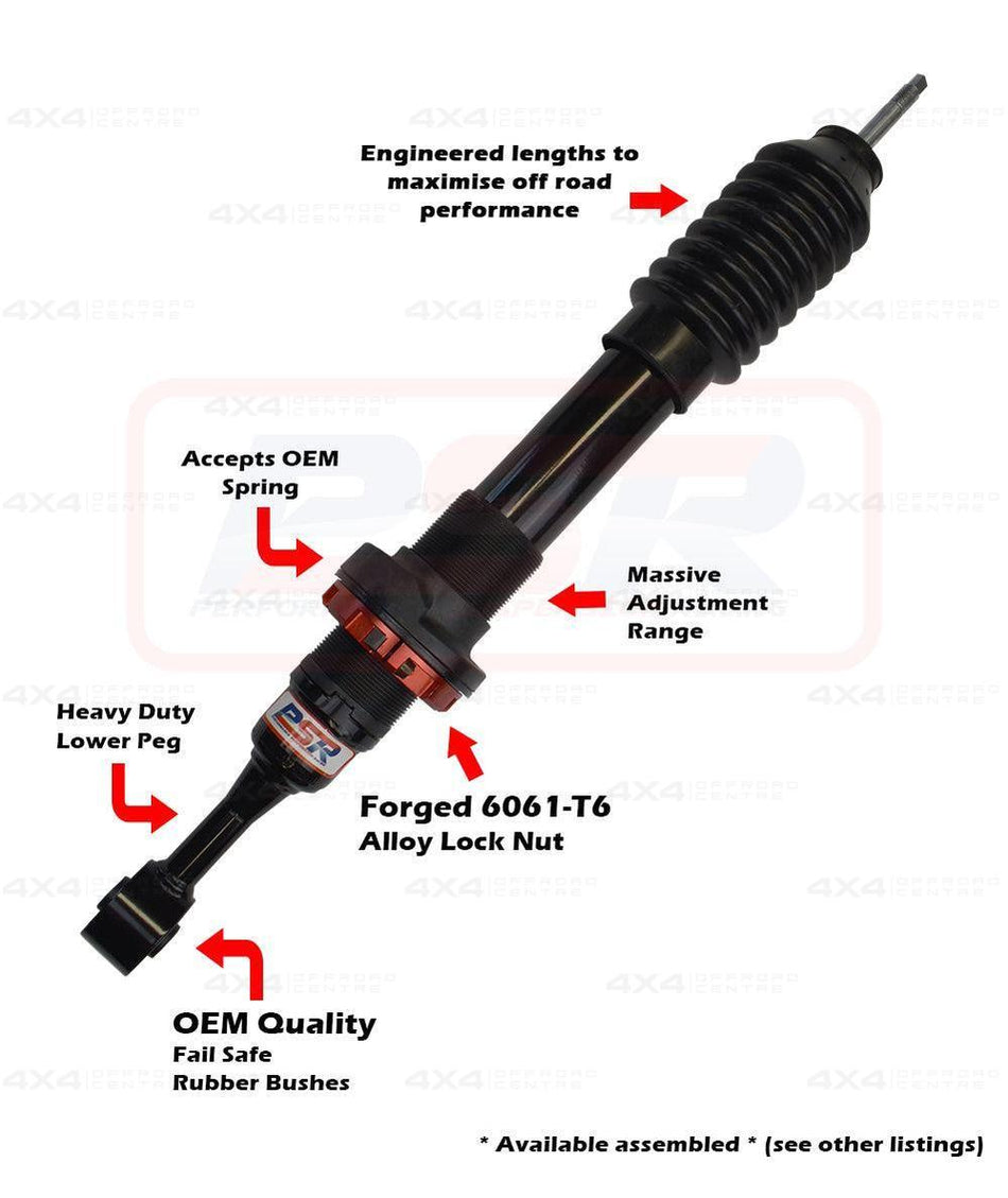 PSR TTG Toyota Front Adjustable Shock Absorber-4x4 Offroad Centre