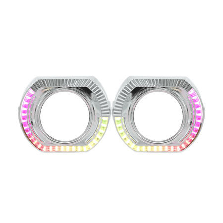 PVS Automotive - Angry Eye Style Shroud (Pair) - 4X4OC™ | 4x4 Offroad Centre