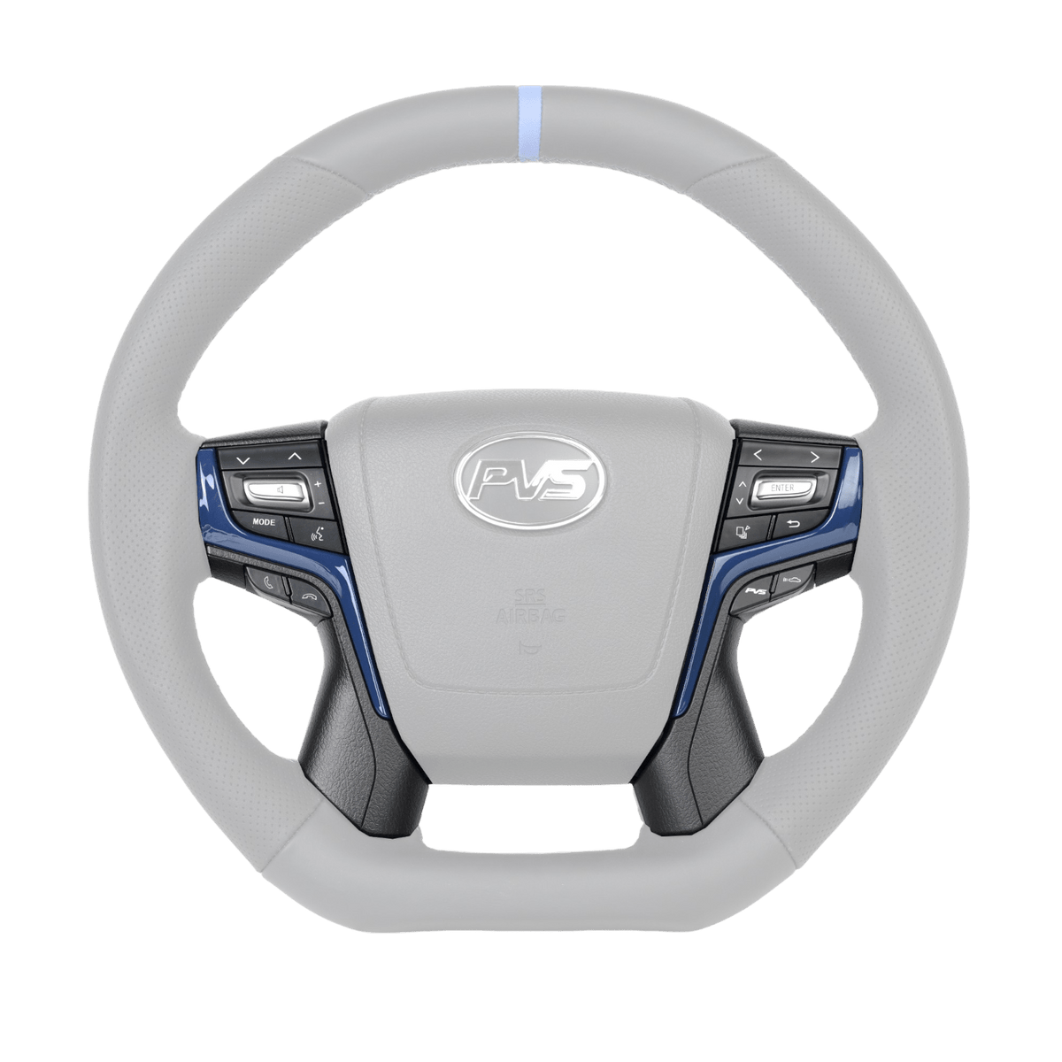 PVS Automotive - Black Steering Wheel Controls and Wireless Modules Kit to suit LandCruiser 200 Series GX/GXL 2016+ - 4x4 Offroad Centre