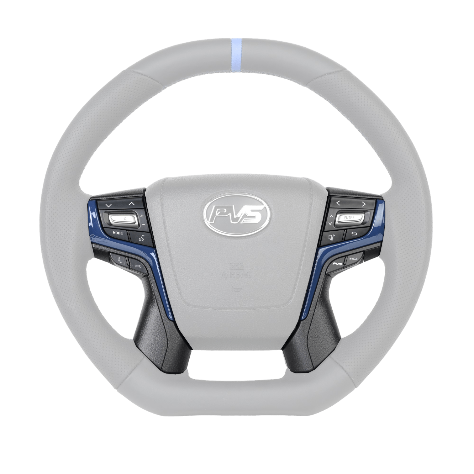 PVS Automotive - Black Steering Wheel Controls and Wireless Modules Kit to suit LandCruiser 200 Series GX/GXL 2016+ - 4x4 Offroad Centre