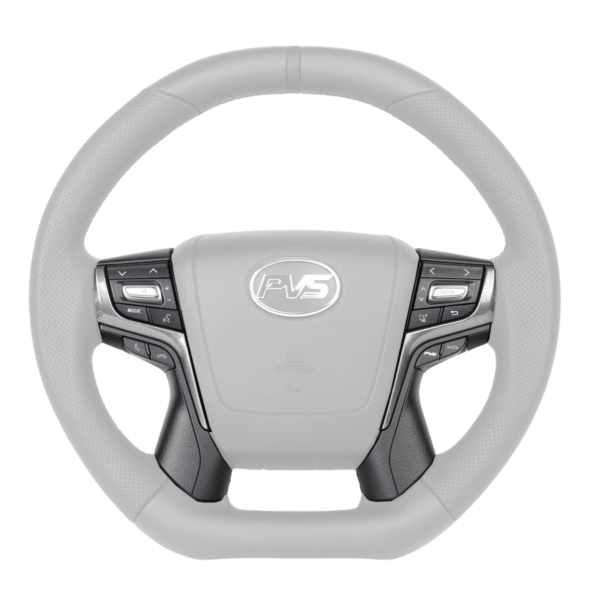 PVS Automotive - Black Steering Wheel Controls and Wireless Modules Kit to suit LandCruiser 200 Series GX/GXL 2016+ - 4x4 Offroad Centre