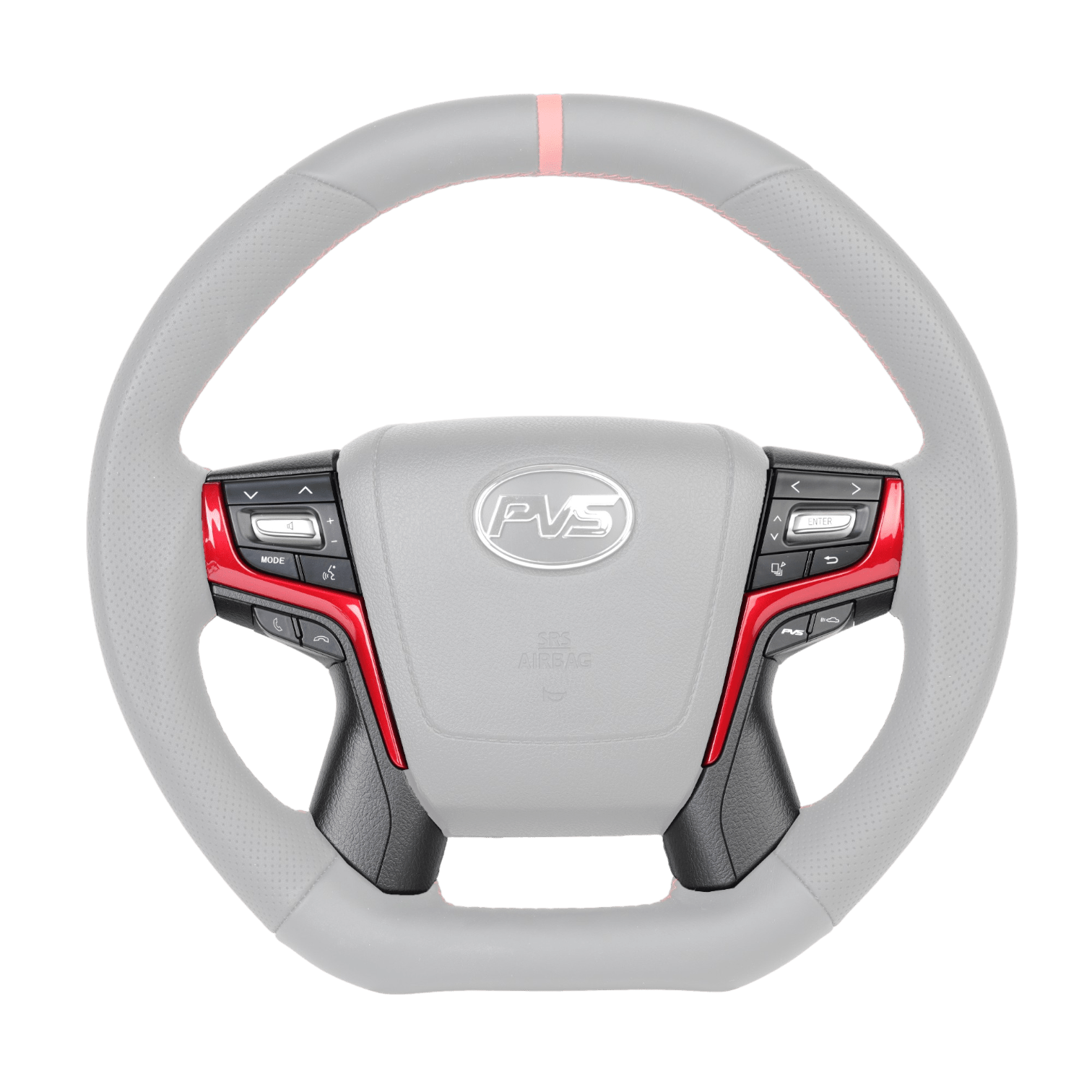 PVS Automotive - Black Steering Wheel Controls and Wireless Modules Kit to suit LandCruiser 200 Series GX/GXL 2016+ - 4x4 Offroad Centre