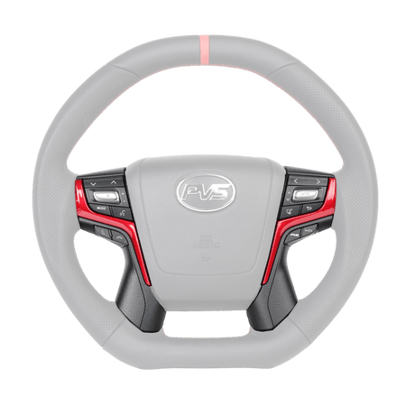PVS Automotive - Black Steering Wheel Controls and Wireless Modules Kit to suit LandCruiser 200 Series GX/GXL 2016+ - 4x4 Offroad Centre
