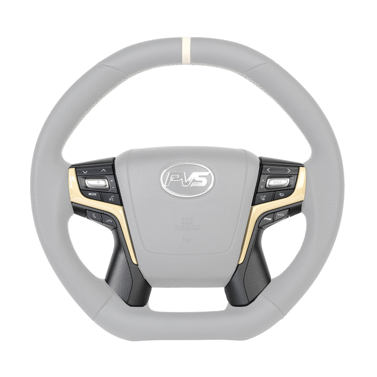 PVS Automotive - Black Steering Wheel Controls and Wireless Modules Kit to suit LandCruiser 200 Series GX/GXL 2016+ - 4x4 Offroad Centre