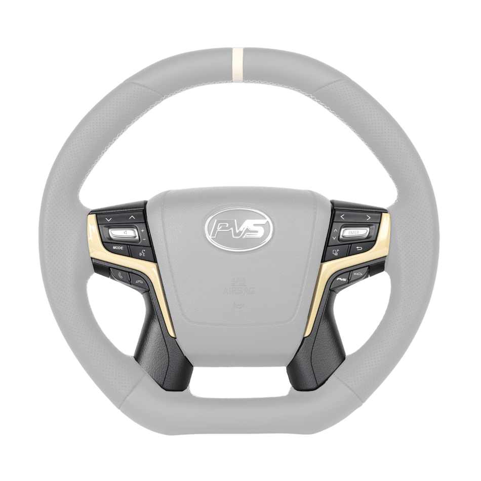 PVS Automotive - Black Steering Wheel Controls and Wireless Modules Kit to suit LandCruiser 200 Series GX/GXL 2016+ - 4x4 Offroad Centre