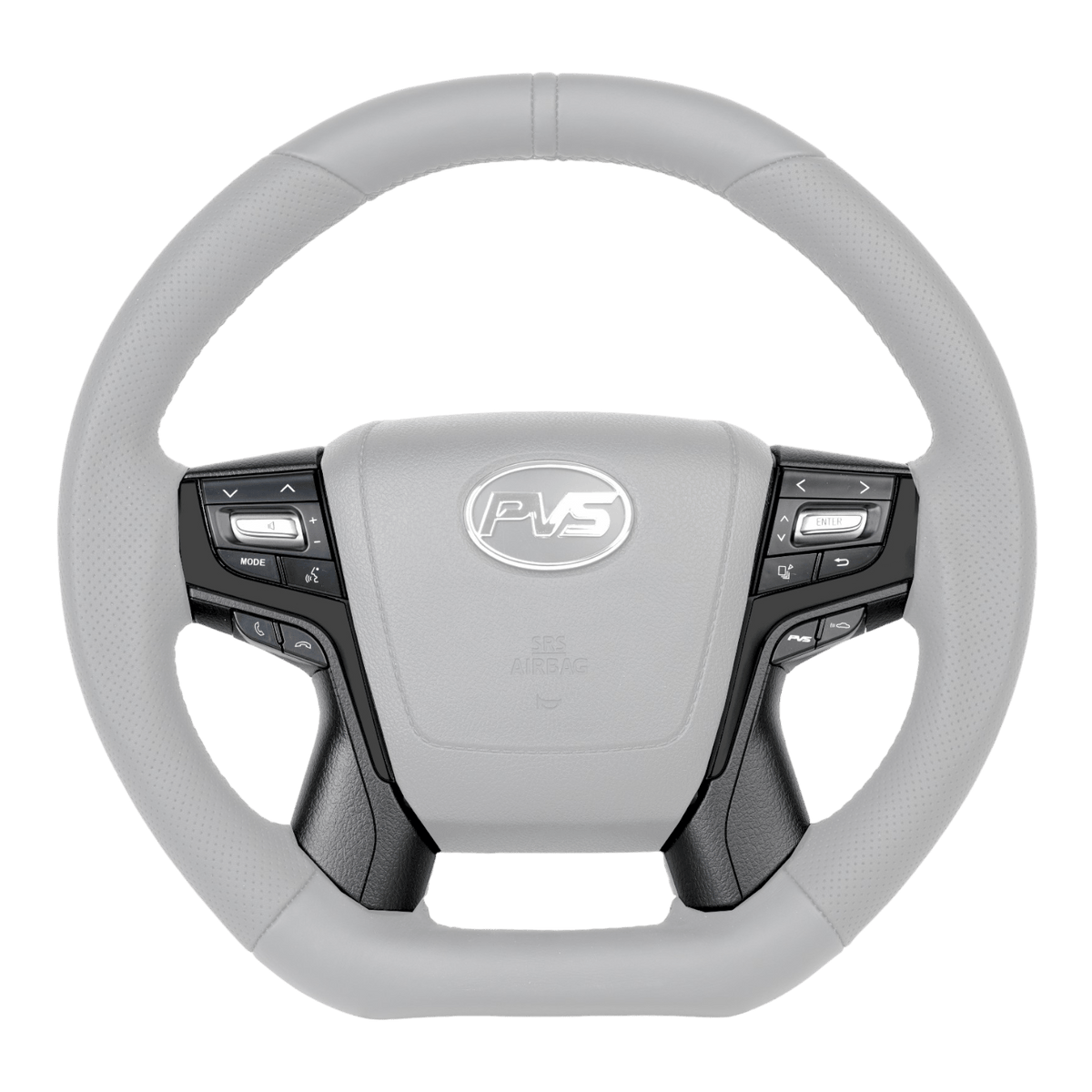 PVS Automotive - Black Steering Wheel Controls and Wireless Modules Kit to suit LandCruiser 200 Series GX/GXL 2016+ - 4x4 Offroad Centre