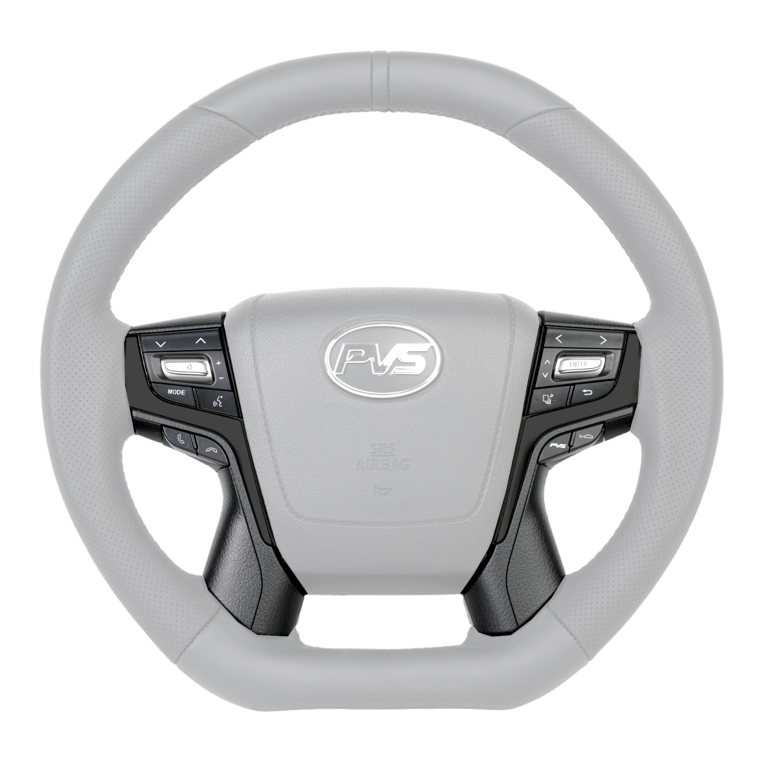 PVS Automotive - Black Steering Wheel Controls and Wireless Modules Kit to suit LandCruiser 200 Series GX/GXL 2016+ - 4x4 Offroad Centre