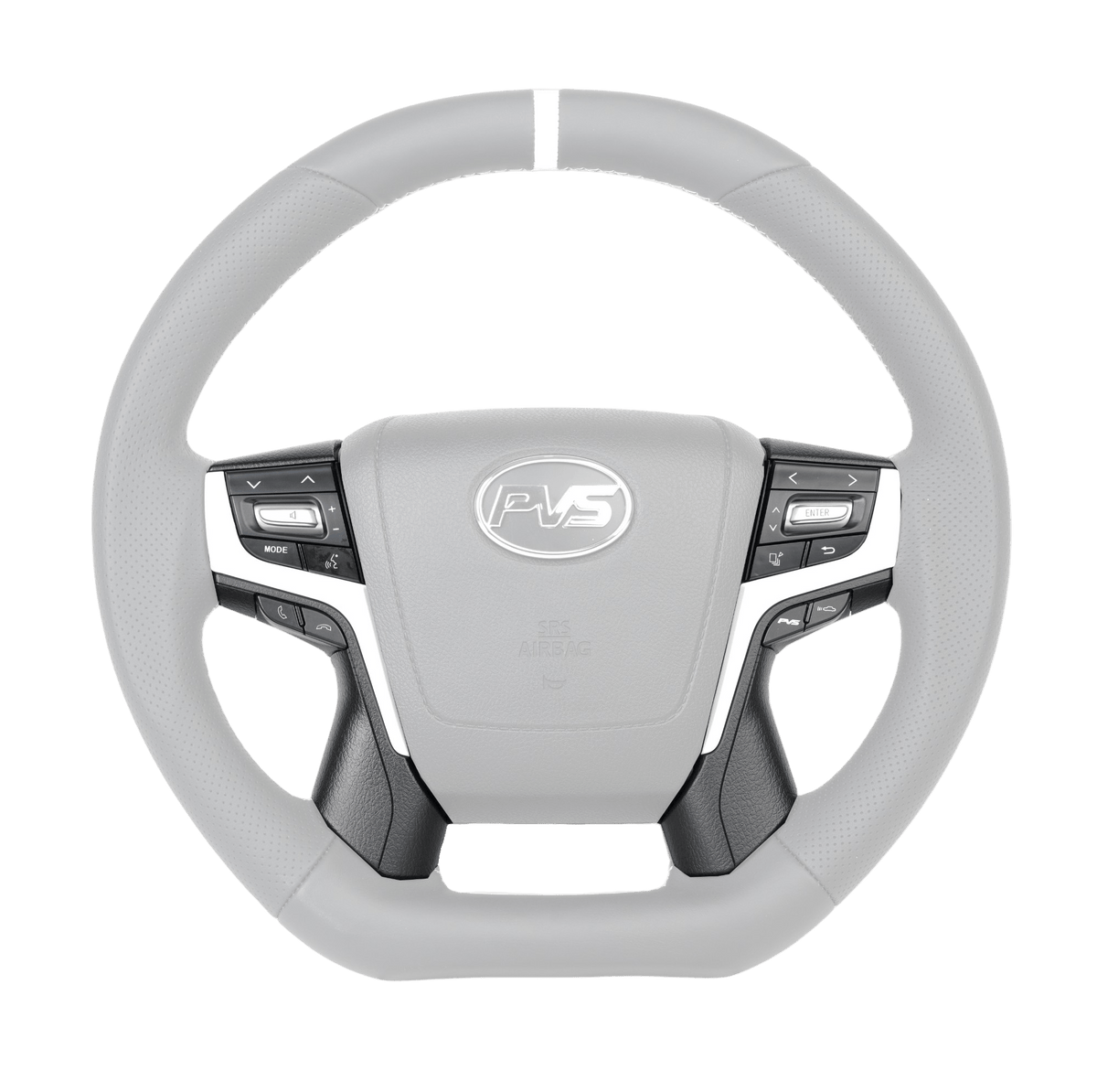 PVS Automotive - Black Steering Wheel Controls and Wireless Modules Kit to suit LandCruiser 200 Series GX/GXL 2016+ - 4x4 Offroad Centre