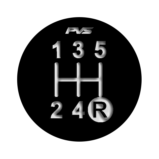PVS Automotive - Gear Knob Replacement Sticker - 4X4OC™ | 4x4 Offroad Centre