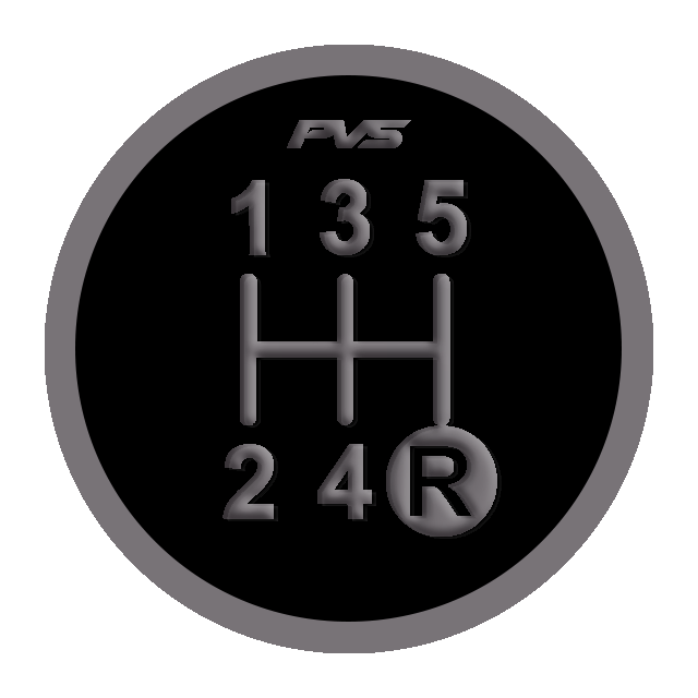 PVS Automotive - Gear Knob Replacement Sticker - 4X4OC™ | 4x4 Offroad Centre