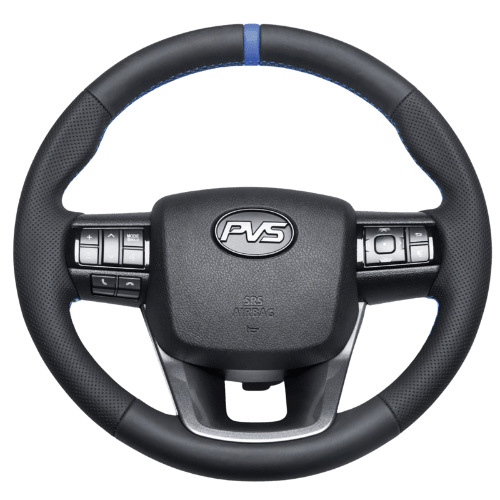 PVS Automotive - GRS Black Leather Steering Wheel Upgrade Kit for Toyota - 4x4 Offroad Centre