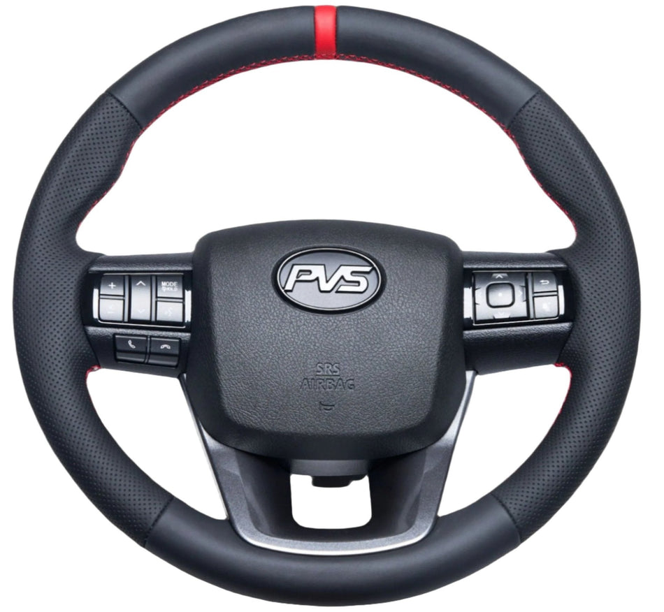 PVS Automotive - GRS Black Leather Steering Wheel Upgrade Kit for Toyota - 4x4 Offroad Centre