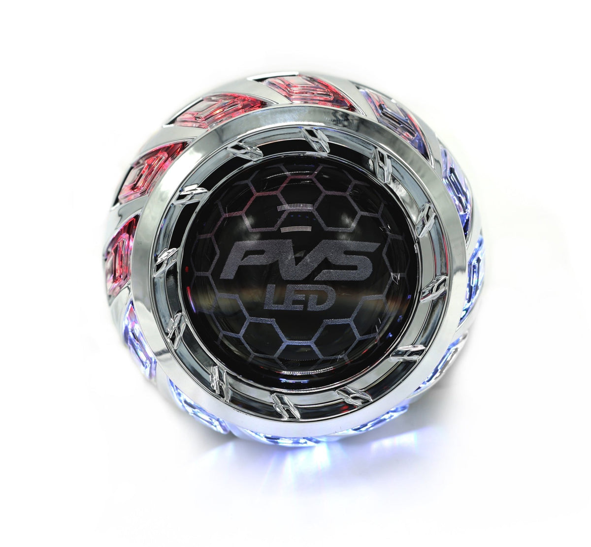 PVS Automotive - RTR Chrome Bi - LED Headlights to Suit Toyota LandCruiser 70 Series 2008 - 2023 - 4X4OC™ | 4x4 Offroad Centre