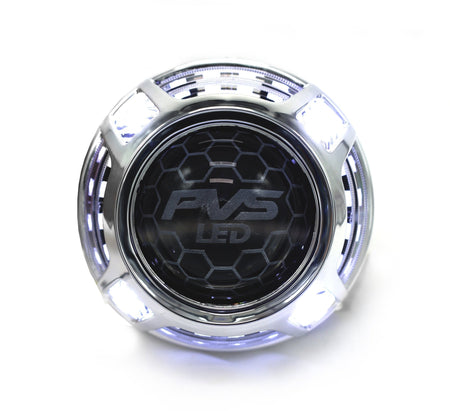 PVS Automotive - RTR Chrome Bi - LED Headlights to Suit Toyota LandCruiser 70 Series 2008 - 2023 - 4X4OC™ | 4x4 Offroad Centre