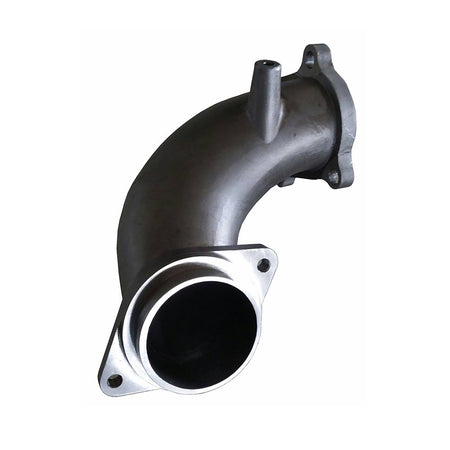 Redback - Dump Pipe for Toyota Landcruiser 78/79 Series 4.2L 1HD - FTE 304 Cast Stainless Dump Pipe - 4x4 Offroad Centre