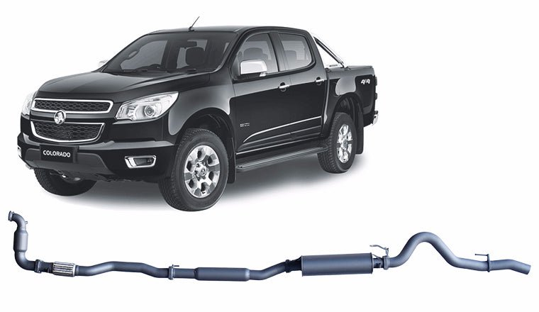 Redback - Redback Extreme Duty Exhaust for Holden Colorado RG 2.8L (06/2012 - 08/2016) - 4x4 Offroad Centre