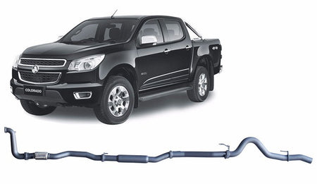Redback - Redback Extreme Duty Exhaust for Holden Colorado RG 2.8L (06/2012 - 08/2016) - 4x4 Offroad Centre