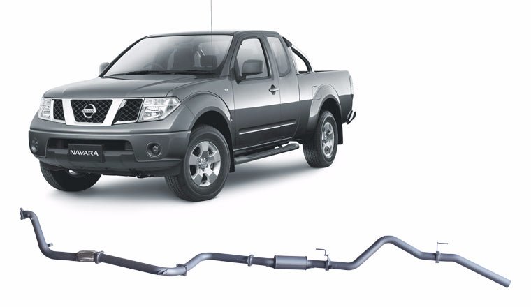 Redback - Redback Extreme Duty Exhaust for Nissan Navara D40 2.5L (01/2007 - 2015) - 4x4 Offroad Centre