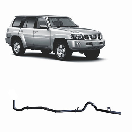 Redback - Redback Extreme Duty Exhaust for Nissan Patrol (05/1998 - 09/2007) - 4x4 Offroad Centre