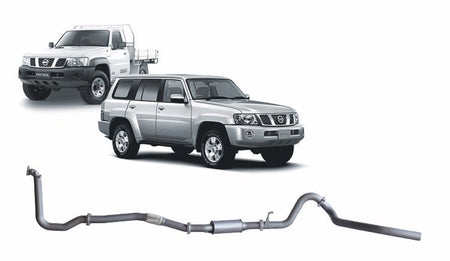 Redback - Redback Extreme Duty Exhaust for Nissan Patrol GU 3.0L (05/2000 - 10/2016) - 4x4 Offroad Centre