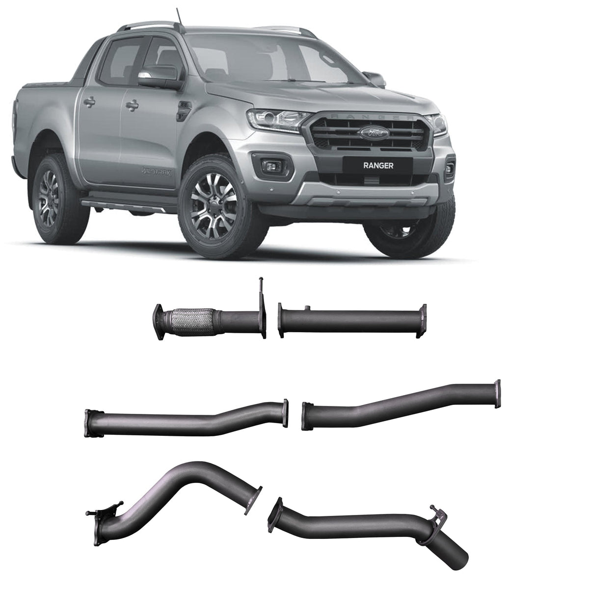 Redback - Redback Extreme Duty for Ford Ranger 2.0L Bi - Turbo (10/2018 - on) - 4X4OC™ | 4x4 Offroad Centre