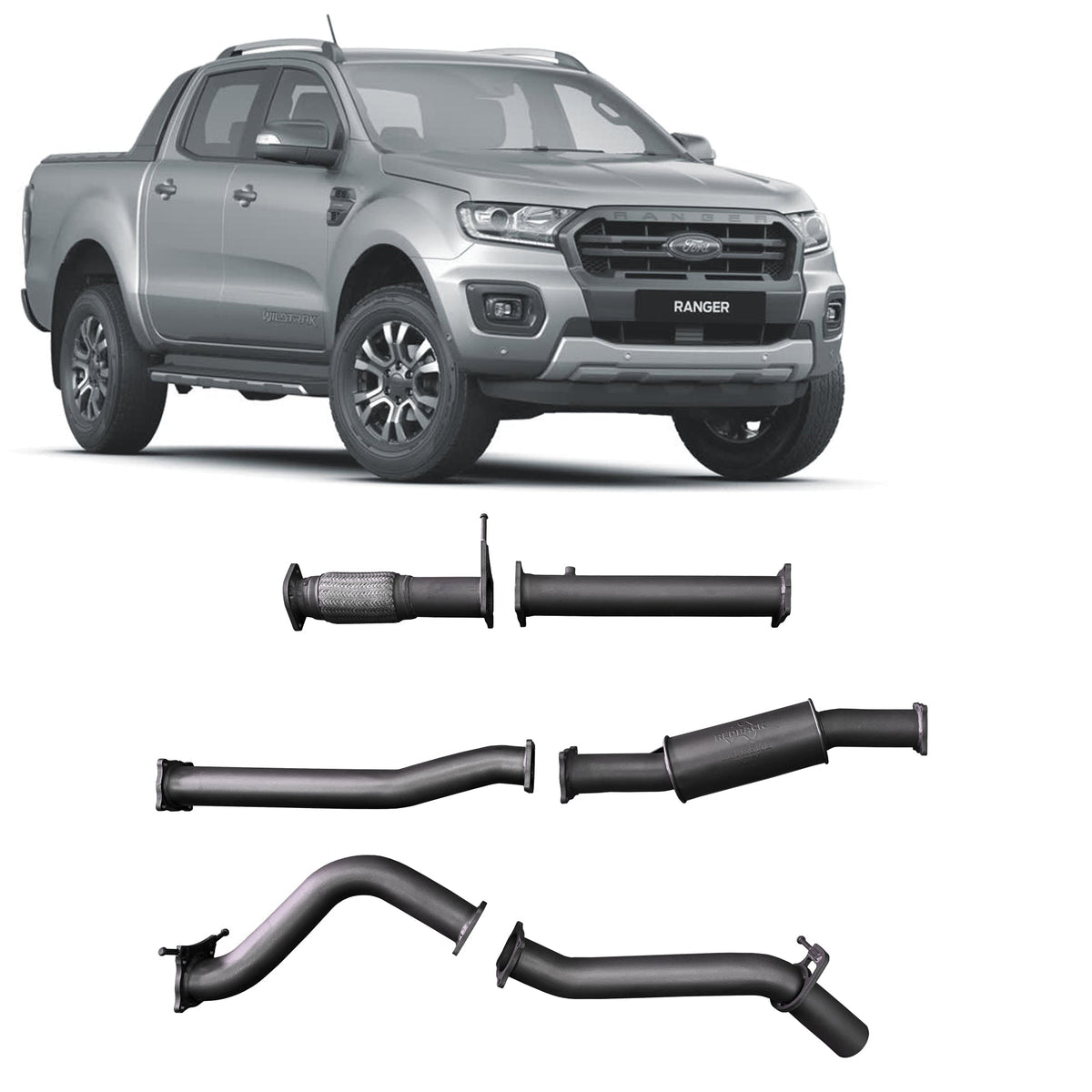 Redback - Redback Extreme Duty for Ford Ranger 2.0L Bi - Turbo (10/2018 - on) - 4x4 Offroad Centre