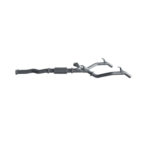 Redback - Redback Extreme Duty Twin Exhaust for Toyota Landcruiser 76 Series Wagon (11/2016 - on) - 4X4OC™ | 4x4 Offroad Centre
