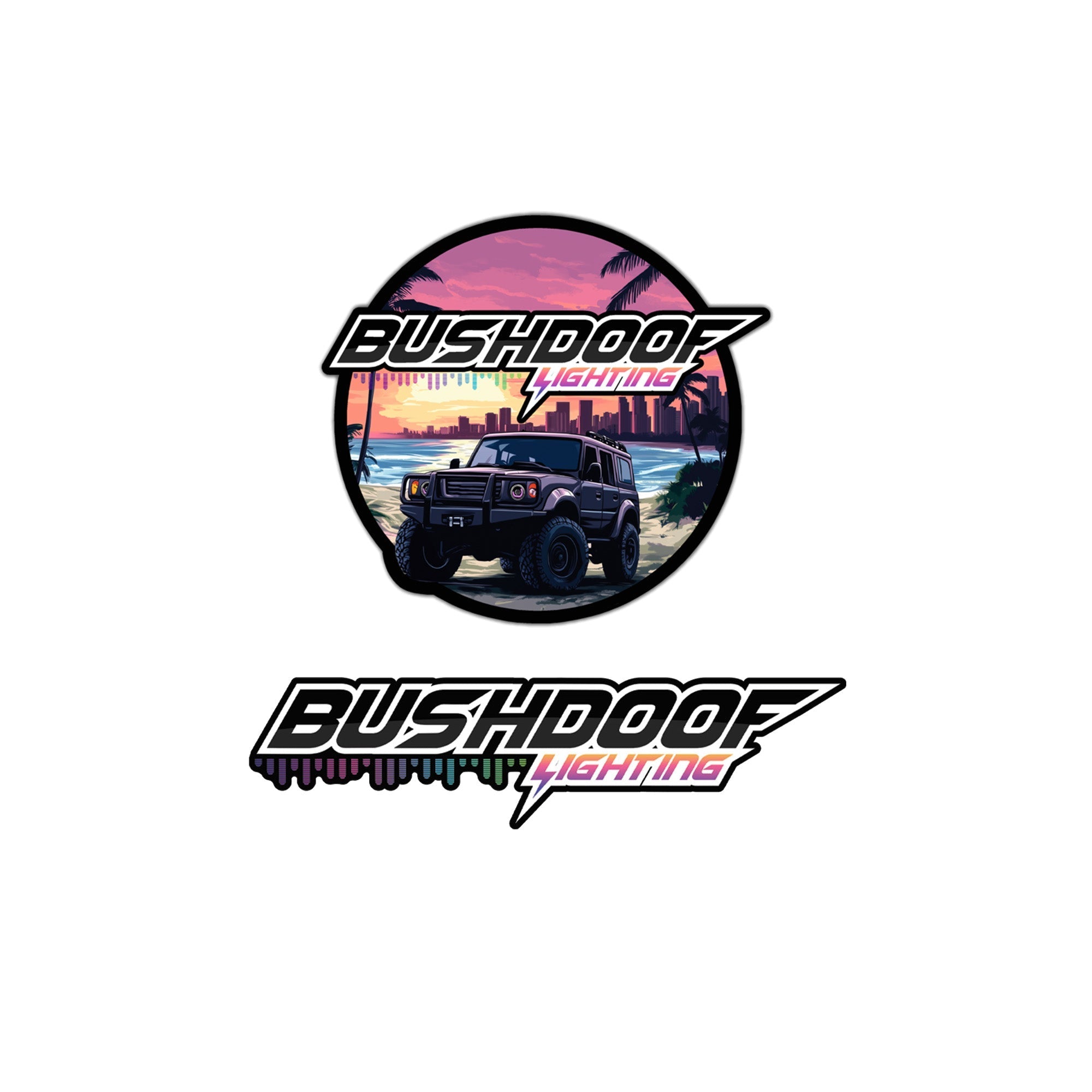 Soundwave Sticker Pack - Bushdoof Lighting