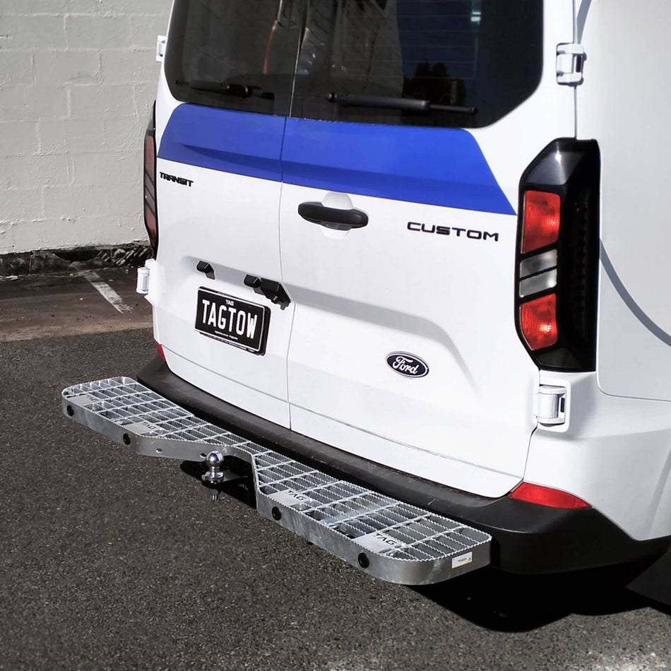 TAG Rear Step & Towbar For Ford Transit Custom AV Series (07/2023 - On), Tourneo (05/2024 - on)